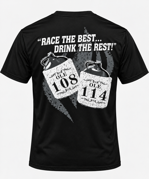"Race the Best... Drink the Rest!" Logo Shirt